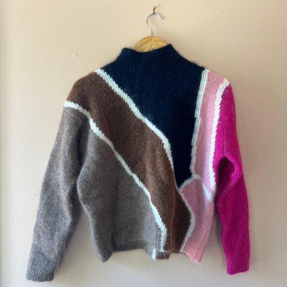 Sezane Bartolome Sweater Size Medium - Picture 2 of 4